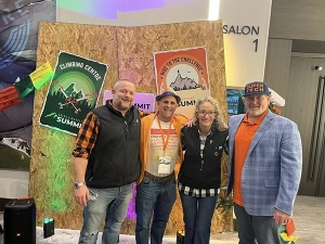 Eric and Larry at the CORE Group Restoration, Inc. event in Austin