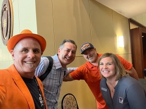 Eric and Larry at Kent State University at Stark